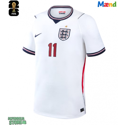 England Marcus Rashford #11 Replika Hjemmebanetrøje VM 2026 Kortærmet